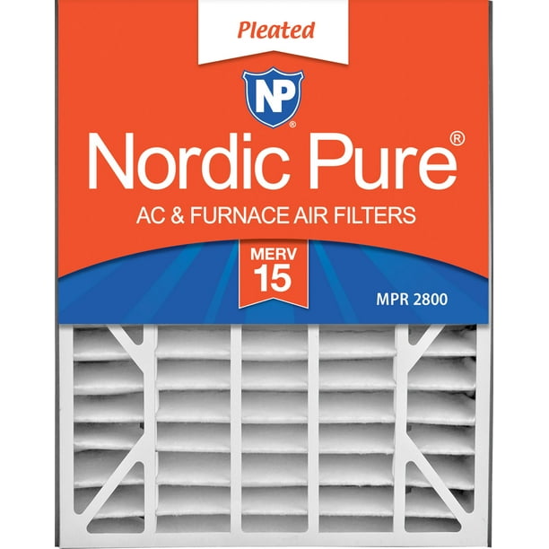 Nordic Pure 20x25x5 MERV 12 Trion Air Bear Replacement Pleated AC Furnace Air Filter Box of 2 4-7/8 Actual Depth Nordic Pure 20x25x5 MERV 12 Trion Air Bear Replacement Pleated AC Furnace Air Filter Box of 2 4-7/8 Actual Depth
